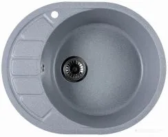 Кухонная мойка Marblan Ovata R (серебристый)