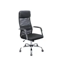 Кресло Situp BAHREIN chrome (сетка Dark grey / сетка Dark grey) механизм DMS