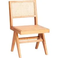 Стул TetChair Loki дерево вяз/ротанг 51x44x86 (груша 3)