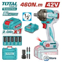 Гайковерт Total TIWLI42461 (с 1-им АКБ, кейс)