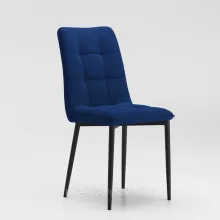 Стул "Дарлинг" ткань Dream Indigo (дрим индиго)/каркас черный