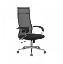 Кресло Situp MERIDA chrome (сетка Black / Black) механизм DMS