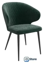 Стул Мамадома Rob (b10 Green Lux/черный)