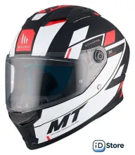 Мотошлем LS2 Stinger 2 Zivze (XL, черный/белый)