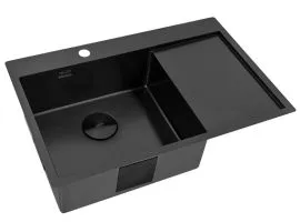 Кухонная мойка Zorg ZRN 5080 Premium L PVD Gunblack