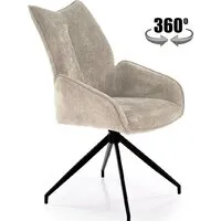 Стул Halmar K553 (бежевый/черный)