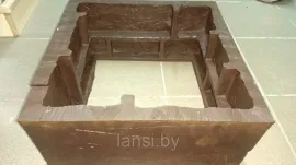 Форма блока Камни ( Античный камень ) 39х39х20см