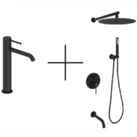 Набор душевой со смесителем Oliveeka OL-8893901788239017-MB