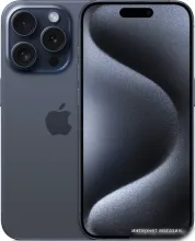 Смартфон Apple iPhone 15 Pro 1TB (синий титан)