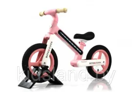 Детский беговел RiverToys, арт. HB-002 ( розовый)