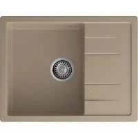 Кухонная мойка GranFest Quadro 650L (песочный)