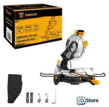 Торцовочная пила Deko DKMS2000-255 Laser 063-4315