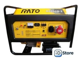 Бензиновый генератор Rato R6000D-T