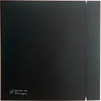 Осевой вентилятор SolerPalau Silent-100 CZ Matt Black Design - 4C 5210007700