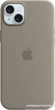Чехол для телефона Apple MagSafe Silicone Case для iPhone 15 Plus (глина)