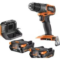 Ударная дрель-шуруповерт AEG Powertools BSB 18SBL2-202C 4935480058 (с 2-мя АКБ, кейс)