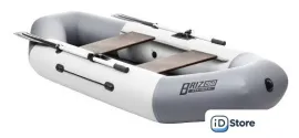 Гребная лодка Тонар Бриз 260 (белый/серый)