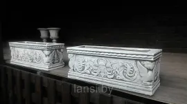 Цветочница бетонная "Япония" 760х250х320мм. Без дна.