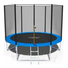 Батут Funfit 10ft (312 см) BASIC с защитной сеткой и лестницей