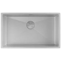 Мойка кухонная ZorG Zerox 74 U / IF Zurinox Steel