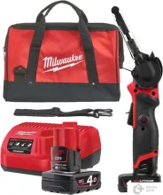 Ленточная шлифмашина Milwaukee M12 Fuel FBFL13-402B (с 2-мя АКБ, сумка)