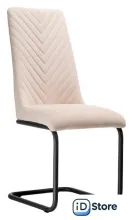 Стул Woodville Лулла 504188 (бежевый/черный)