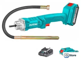 Вибратор глубинный Total TCVLI2023013 (с 2-мя АКБ)