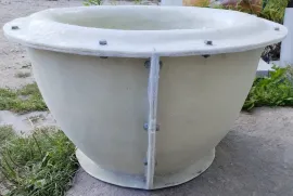 Форма стеклопластиковая вазон Николь 59 см