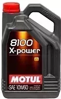 Моторное масло Motul 8100 X-power 10W60 / 106144