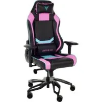 Офисное кресло Zone51 Cyberpunk (фуксия/голубая лагуна)