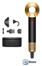 Фен Dyson HD07 Supersonic (евровилка, черный оникс/золотистый)