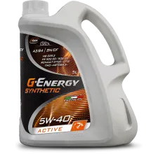 Масло G-Energy SyntheticActive 5W-40 5л