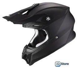 Мотошлем Scorpion Exo VX-16 Evo Air Solid (р. L, черный матовый)