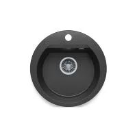 Кухонная мойка POLYGRAN ATOL 460 черный 16