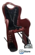 Детское велокресло HTP Elibas T (бордовый)