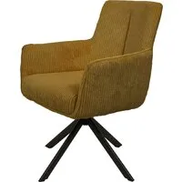 Стул с подлокотниками Lagoma Патрик (горчичный)