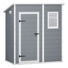 Хозблок Keter MANOR Pent 6x4 (2,4 м2) серый