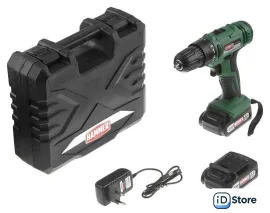 Дрель-шуруповерт Hammer ACD12BS (с 2-мя АКБ)