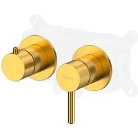 Смеситель Whitecross Y1243GLB (брашированное золото)