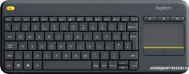 Клавиатура Logitech K400 Plus (черный, нет кириллицы)