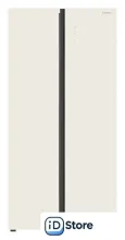 Холодильник side by side MAUNFELD MFF191NFBG Matt Inverter