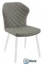 Стул DikLine DikLine 239М (Кож/зам серый/ножки белые)