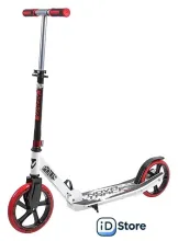 Двухколесный подростковый самокат Novatrack Polis 230P.POLIS.RD9 (белый/красный)