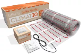Кабельный мат Climat IQ - 1.0 кв.м. 150 ВТ