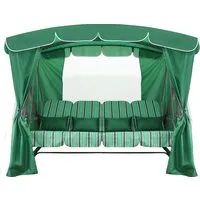 Садовые качели Arno-Werk Дефа Люси Люкс 2017-КД-58/Л (зеленый)