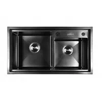 Кухонная мойка Wisent WS7843B-SWW405B с дозатором