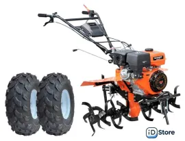 Мотоблок бензиновый Skiper SP-1400SE Expert (колеса 19х7-8)