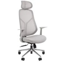 Кресло офисное CHAIRMAN CH588 (серый пластик/серый)