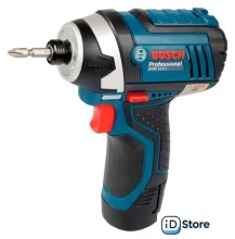 Винтоверт Bosch GDR 12-LI Professional 06019A6984 (с 2-мя АКБ, кейс)