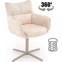 Стул Halmar K614 CS (бежевый/кашемир)